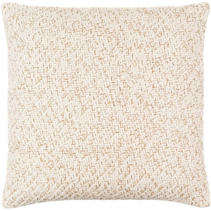 Idrees Off-White Pillow Cover