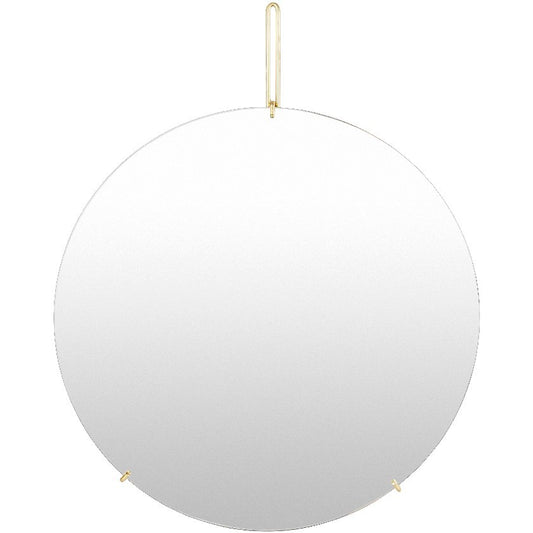 Shauntay Modern Gold Wall Mirror