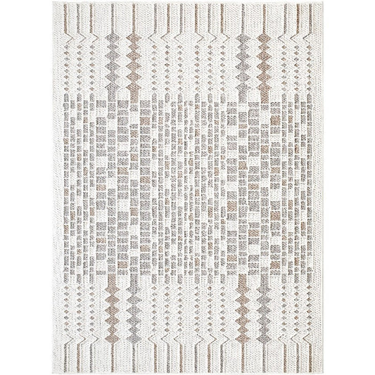 Kristyn Modern Ivory Area Rug