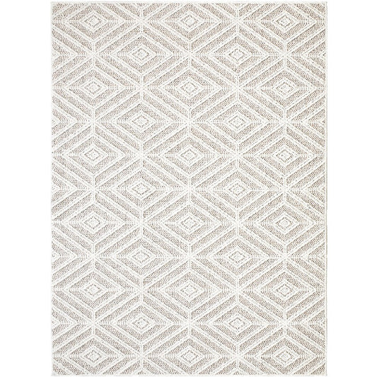 Antwon Modern Ivory/Beige Area Rug