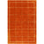 Isai Modern Bright Orange Area Rug