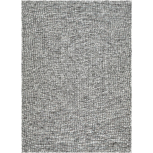 Benjaman Bohemian Black/Cream Area Rug