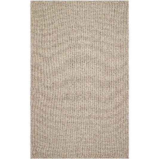 Birdie Solid and Border Dark Brown Area Rug - Becki Owens x Livabliss