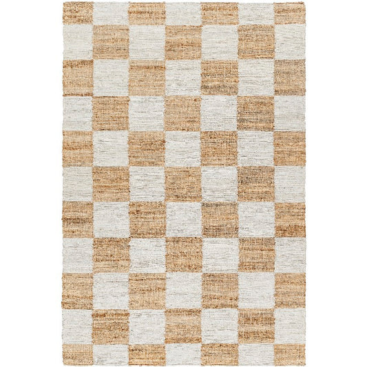 Kamey Texture Tan/Off-White Area Rug - Becki Owens x Livabliss