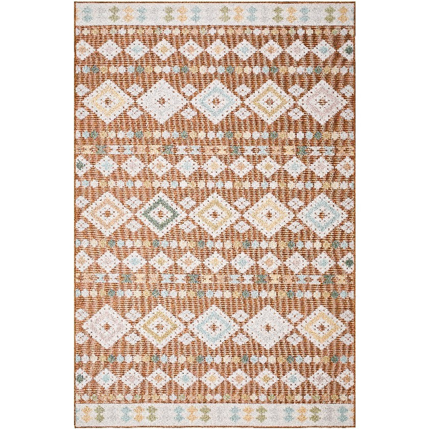 Zarinah Modern Rust Area Rug
