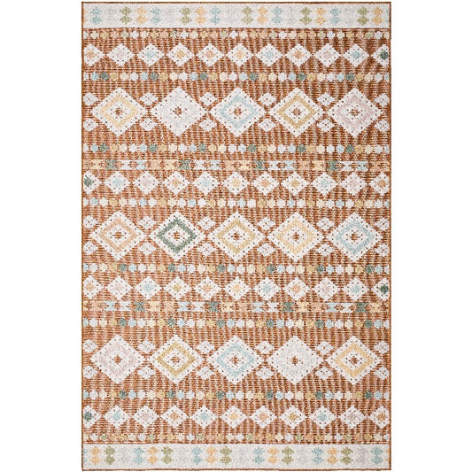 Zarinah Modern Rust Area Rug