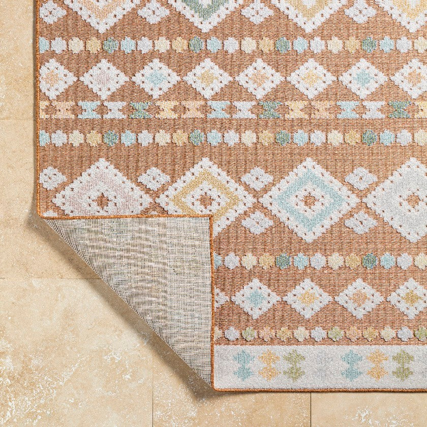 Zarinah Modern Rust Area Rug