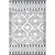 Telina Modern Off-White/Nickel Washable Area Rug