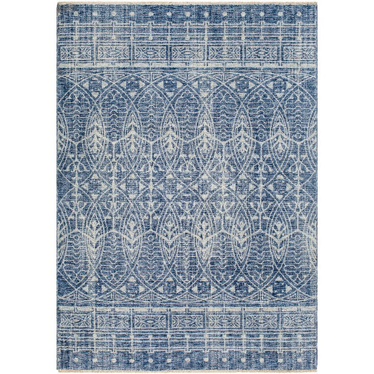 Isael Bohemian/Global Dark Blue Area Rug