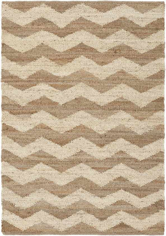 Zwarteweg Global Tan/Ivory Area Rug