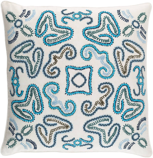 Verviers Bright Blue Pillow Cover