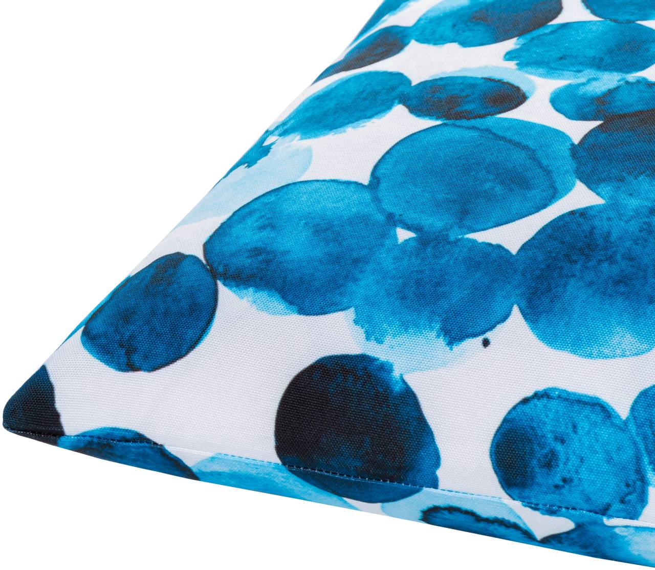 Dilbeek Bright Blue Pillow Cover