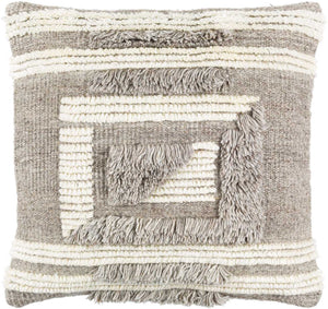 Wolfpassing Medium Gray Pillow Cover