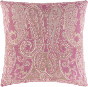 Lommel Bright Pink Pillow Cover