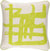 Glabbeek Lime Pillow Cover