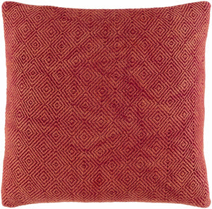Ichtegem Dark Coral Pillow Cover