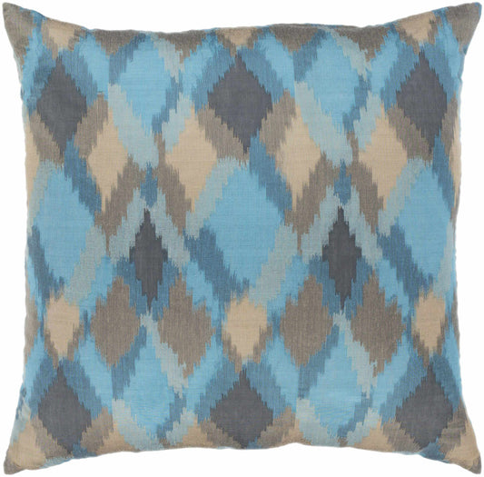 Lanaken Aqua Pillow Cover