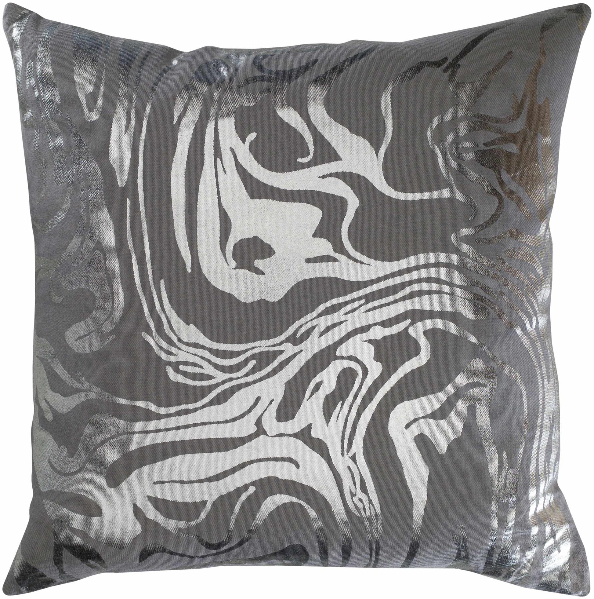 Maldegem Medium Gray Pillow Cover