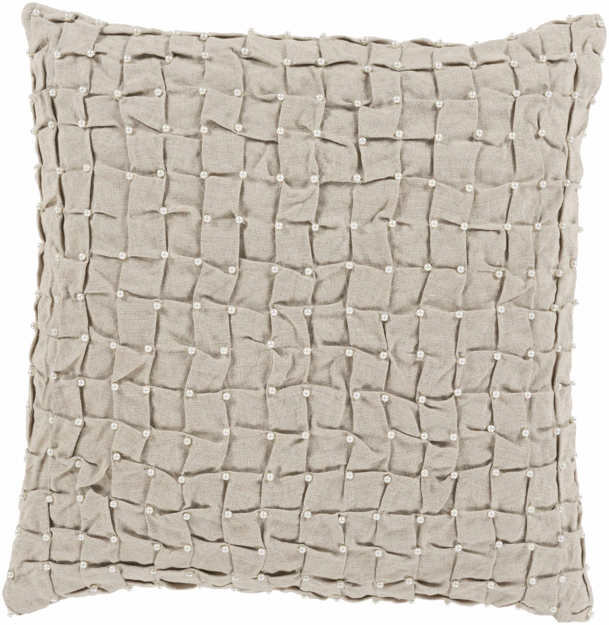 Schelle Medium Gray Pillow Cover