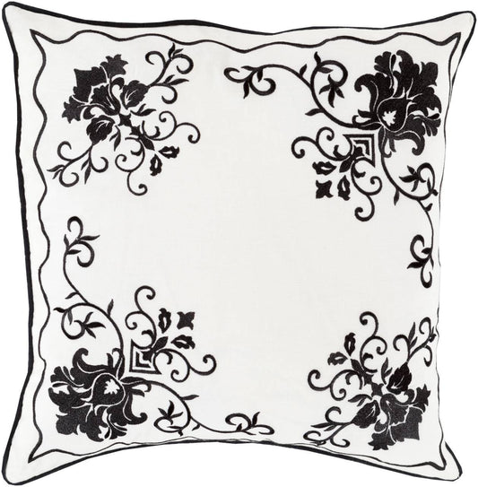 Zottegem Black Pillow Cover