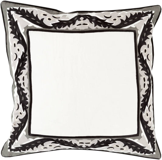 Ath Black Pillow Cover