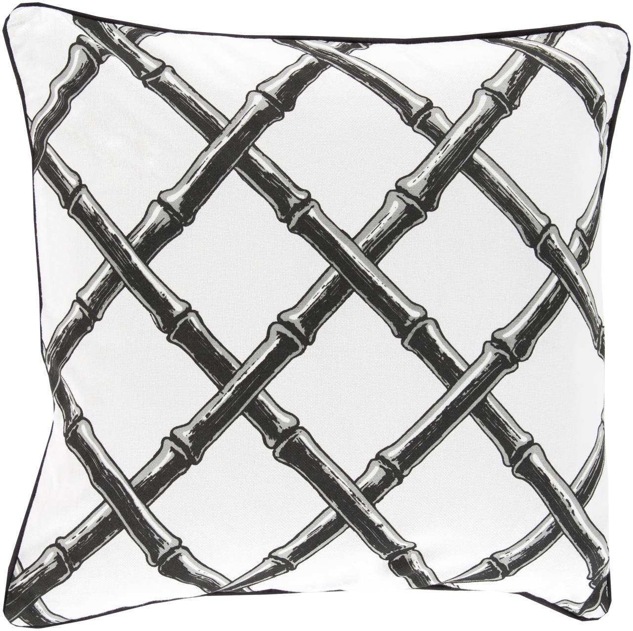 Burdinne Charcoal Pillow Cover