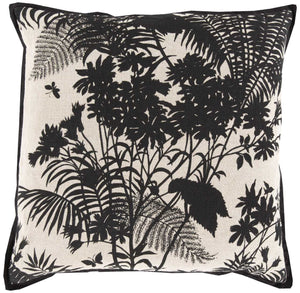 Chastre Charcoal Pillow Cover