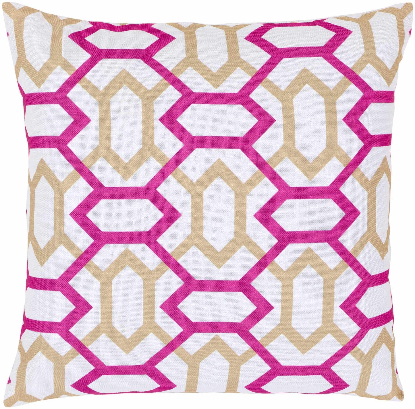 Clavier Bright Pink Pillow Cover