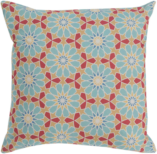 Estinnes Aqua Pillow Cover