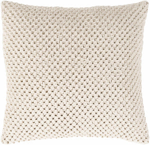 Helecine Cream Pillow Cover