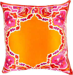 Hensies Bright Purple Pillow Cover