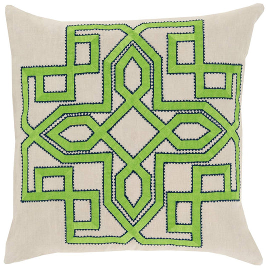 La Hulpe Navy Pillow Cover