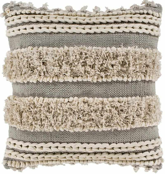 Verlaine Taupe Pillow Cover