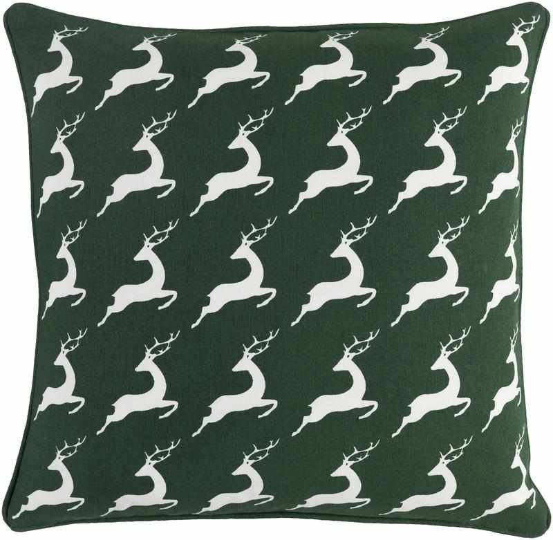 Absdale Dark Green Pillow Cover