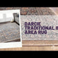 Darcie Traditional Ink Area Rug