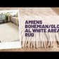 Amiens Bohemian/Global White Area Rug