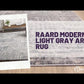 Raard Modern Light Gray Area Rug