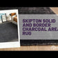 Skipton Modern Charcoal Area Rug