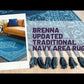 Brenna Traditional Navy Area Rug