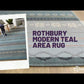 Rothbury Rustic Teal Area Rug