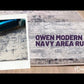 Owen Modern Navy Area Rug