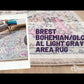 Brest Bohemian/Global Light Gray Area Rug