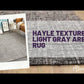Hayle Modern Light Gray Area Rug