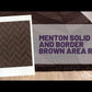 Menton Solid and Border Brown Area Rug