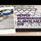 Meppen Bohemian/Global White Area Rug