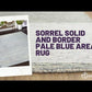 Sorrel Modern Pale Blue Area Rug