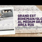 Grand Est Global Medium Gray Area Rug