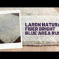 Laron Modern Bright Blue Area Rug