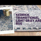 Kedrick Transitional Light Gray Area Rug