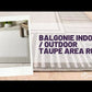 Balgonie Indoor / Outdoor Taupe Area Rug